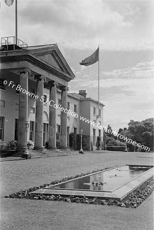 ARAS AN UACHTARAIN TERRACE AND COLONNADE FROM WEST